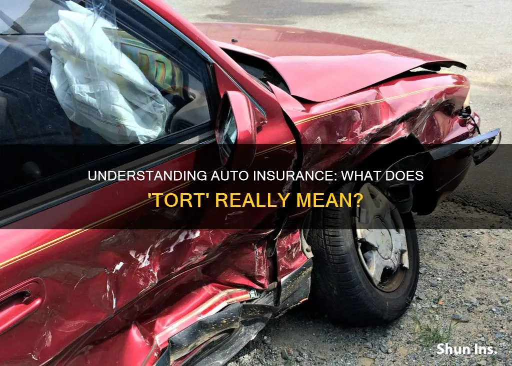 what does tort mean in auto insurance