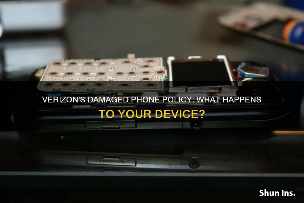 what does verizon insurance do with damaged phones