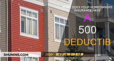 Why Your Home Insurance Deductible is $500