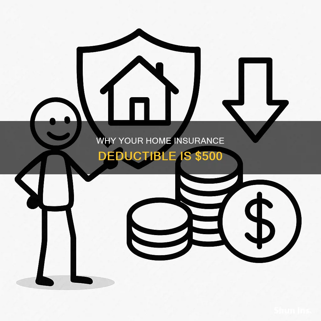 what does your homeowners insurance have a 500 deductible