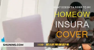 Riders and Home Insurance: What's Not Covered?
