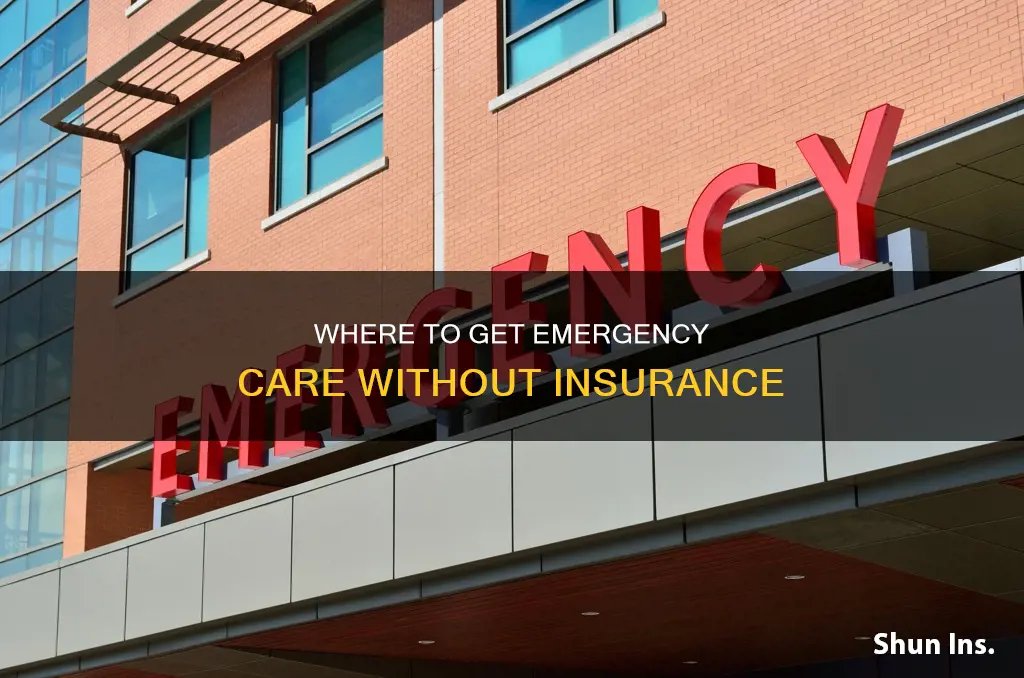 what er do I go to with no insurance