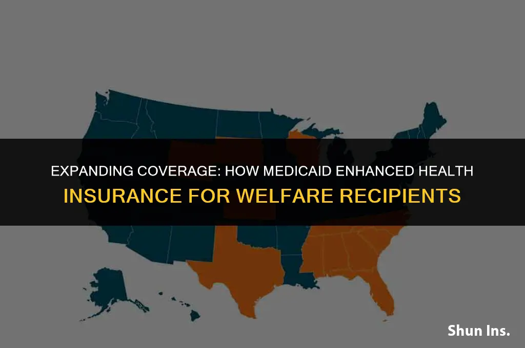 what extended health insurance to those on welfare
