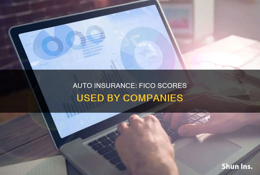 what fico does auto insurance companies use