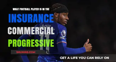 Football Star in Progressive Ad: Who's the Player?