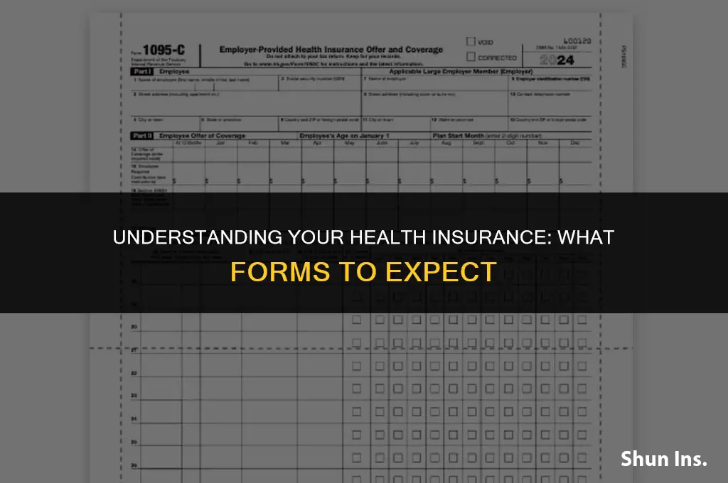 what form do i receive from health insurance