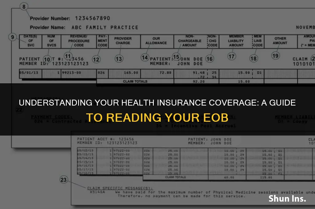 what form shows health insurance paid