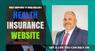 The Fate of Craig Miller's Health Insurance Website: A Timeline
