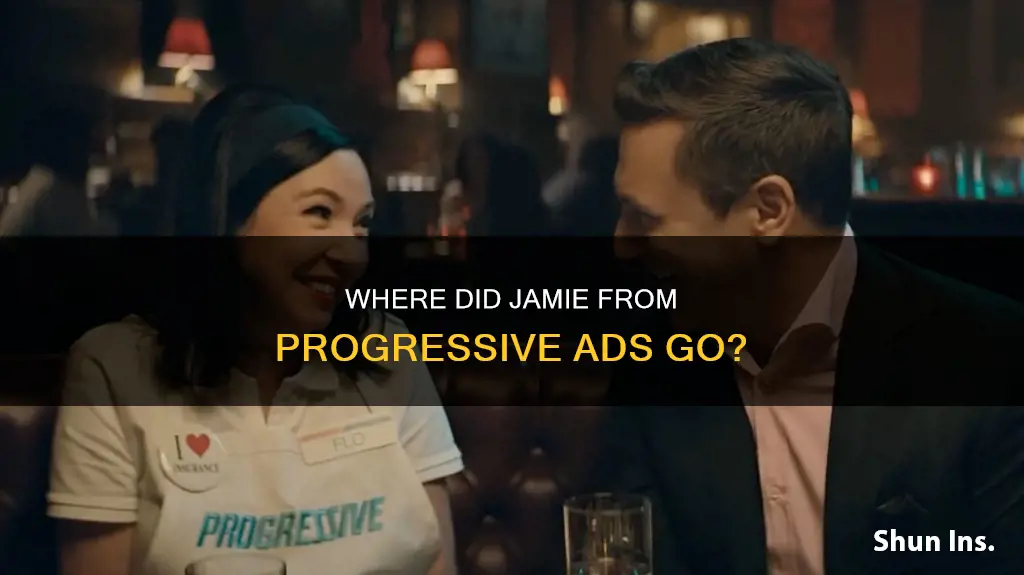 what happened to jamie on progressive insurance commercials