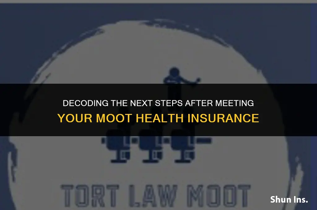 what happens after you meet your moot health insurance
