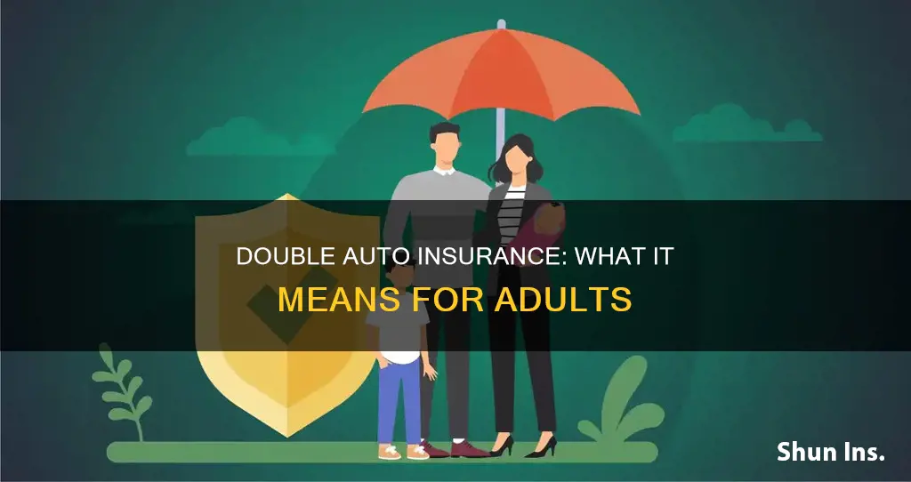 what happens if an adult has two auto insurance policies