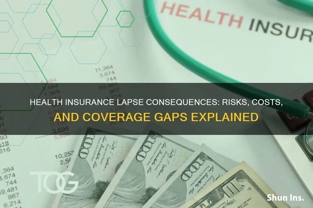 what happens if health insurance lapses