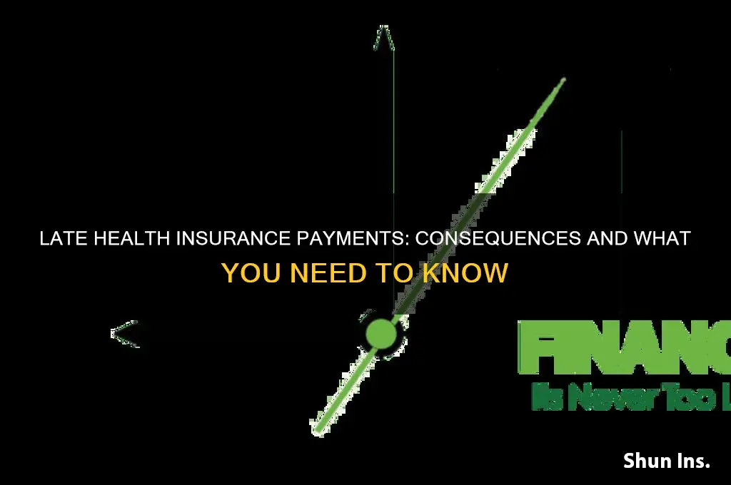 what happens if my health insurance payment is late