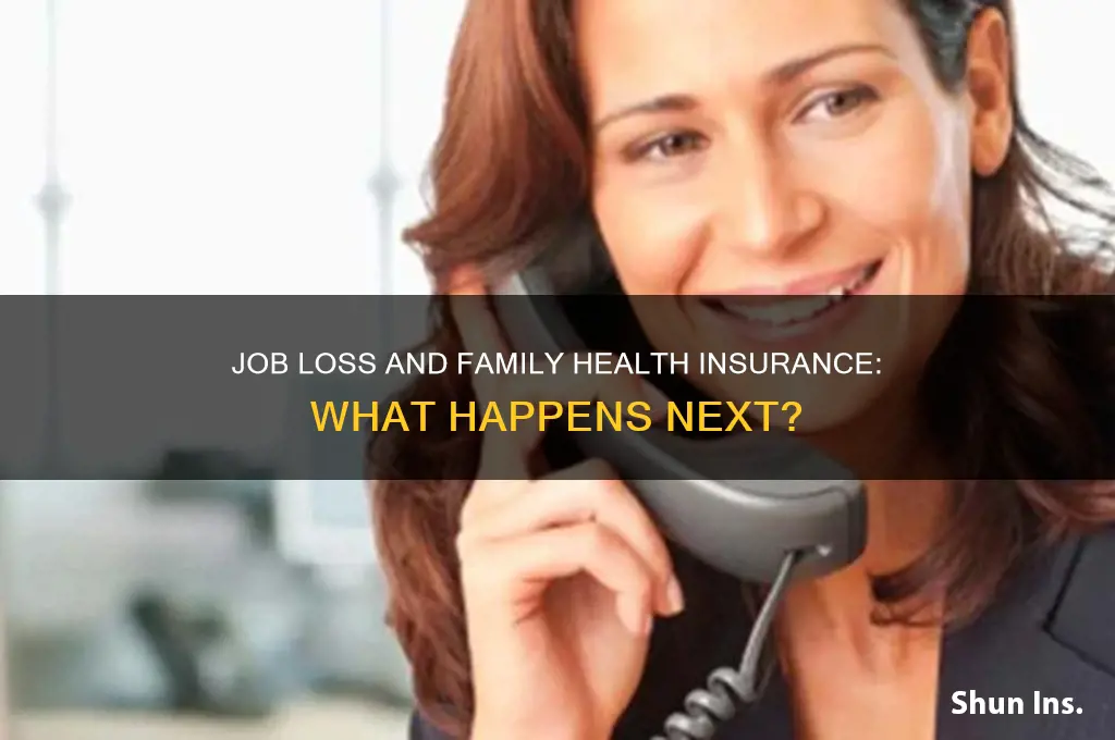 what happens if parent loses a job health insurance