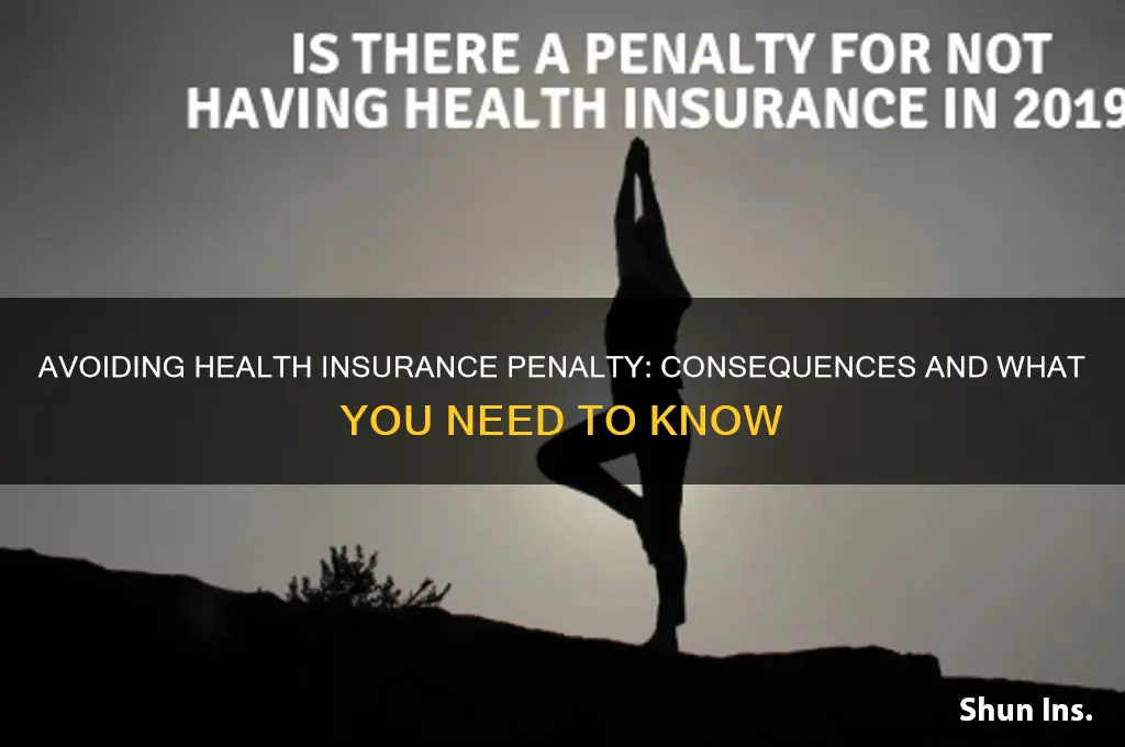 what happens if you dont pau health insurance penalty