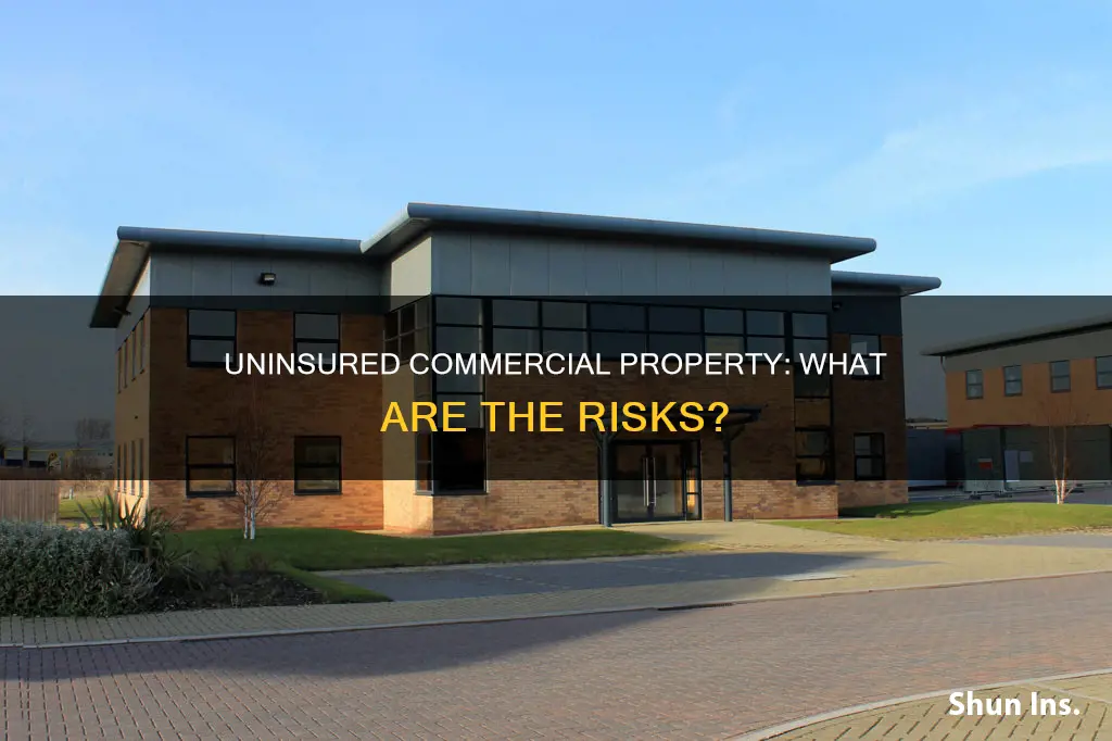 what happens if your commercial property is not insured