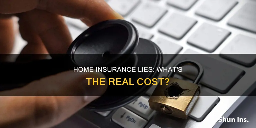 what happens in you lie on a homeowners insurance application