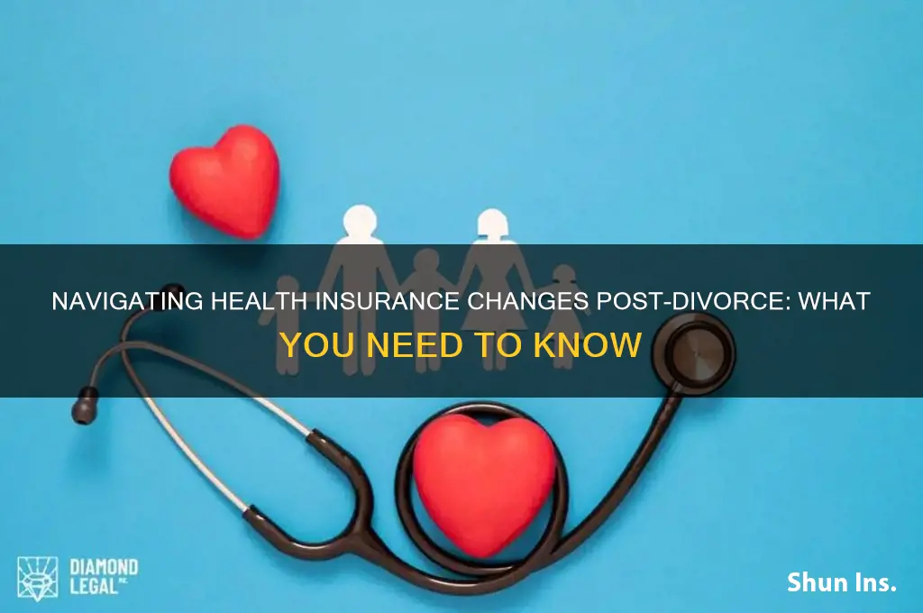 what happens to health insurance after divorce