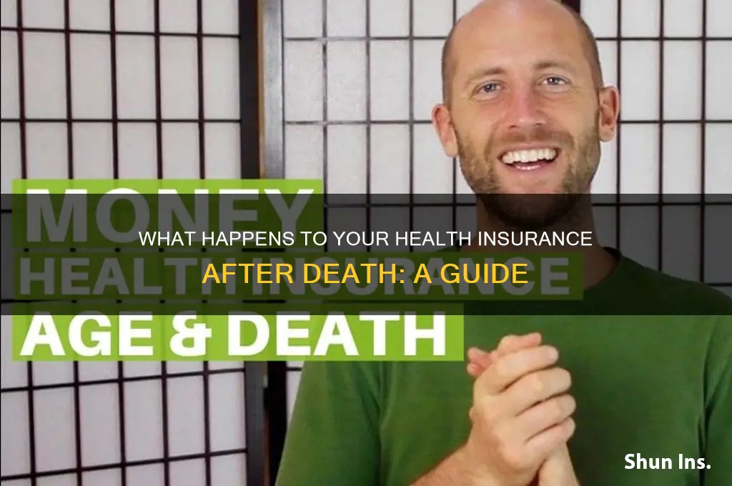 what happens to health insurance when you die