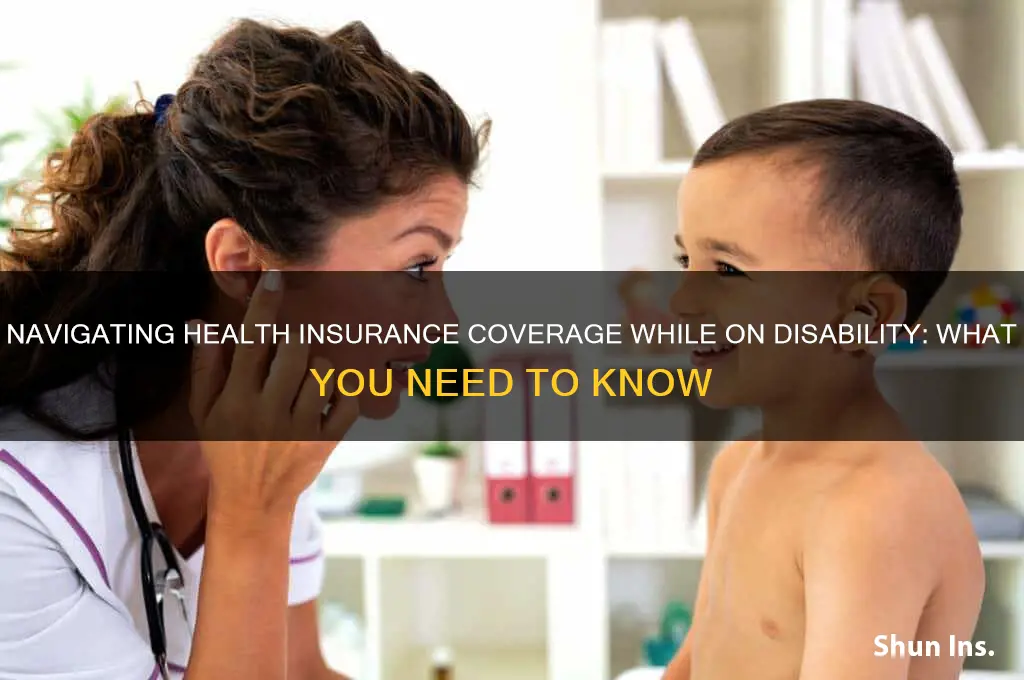 what happens to health insurance when you go on disability