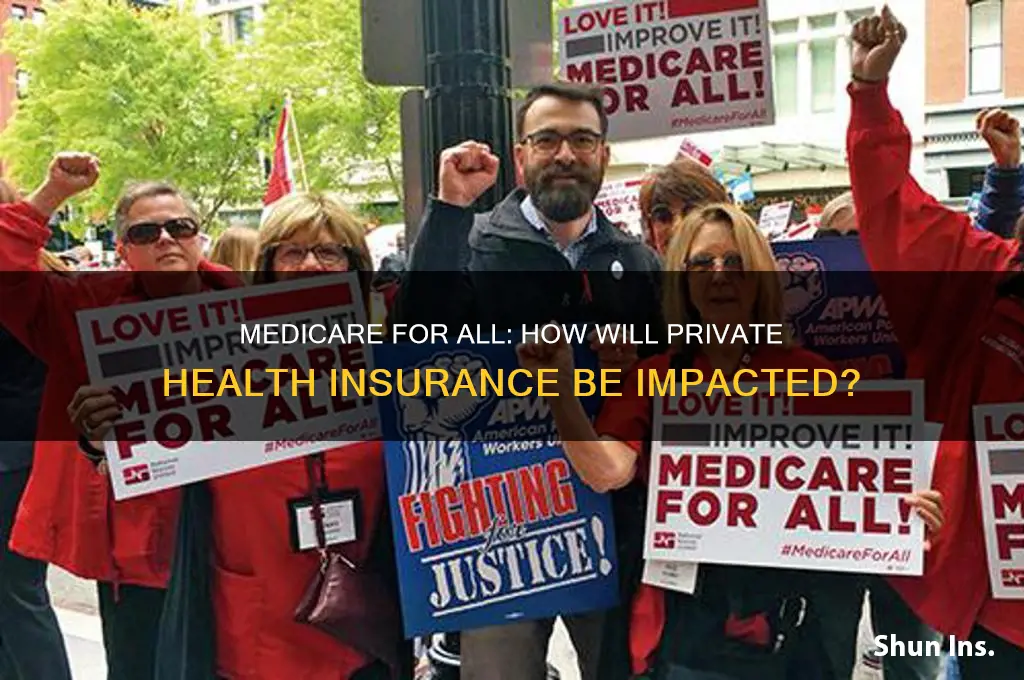 what happens to private health insurance with medicare for all