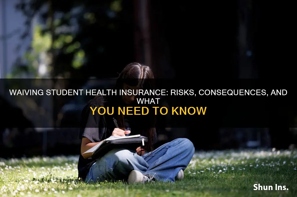 what happens when you waive student health insurance