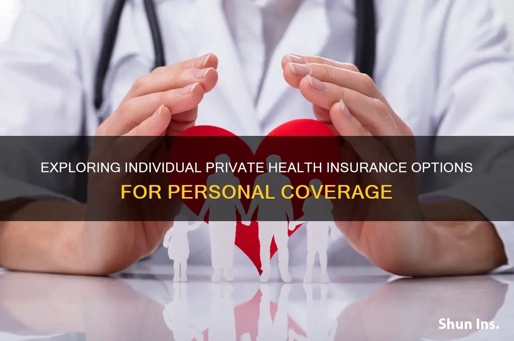 what health insurance available for individual private insurance