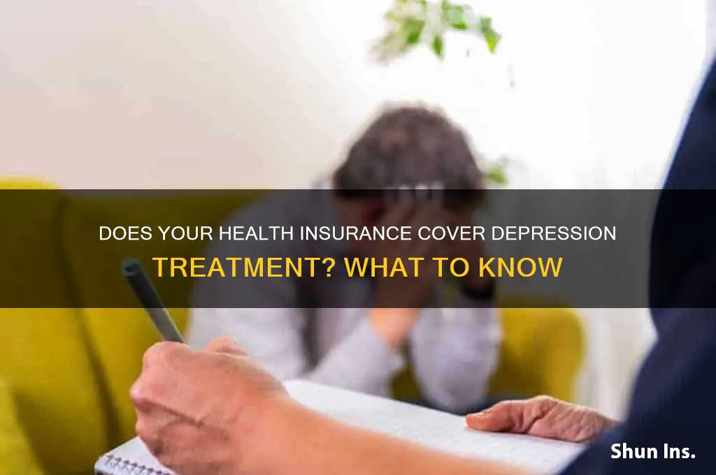 what health insurance cover depression