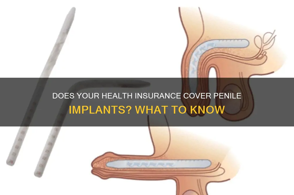 what health insurance cover penile implant