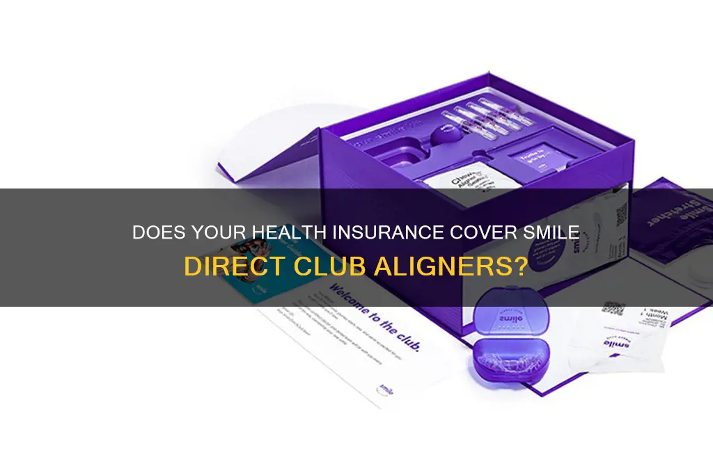 what health insurance cover smile direct club aligners