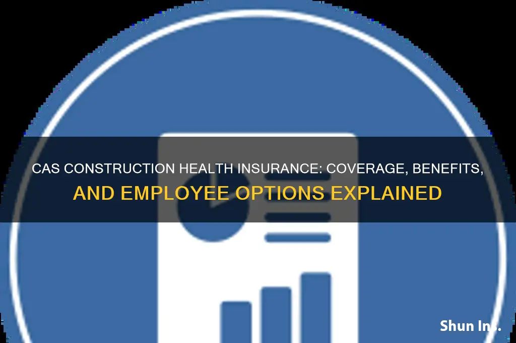 what health insurance does cas construction provide