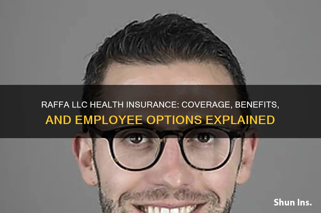 what health insurance does raffa llc provide