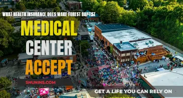 Wake Forest Baptist: Accepted Health Insurance Plans