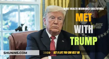 Trump Meets Health Insurance Execs: Discussing Healthcare Policy Changes