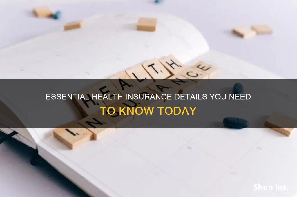 what health insurance info is important