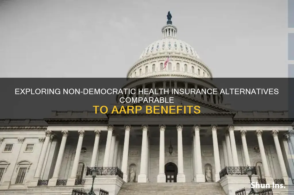 what health insurance is not democratic but comparable to aarp