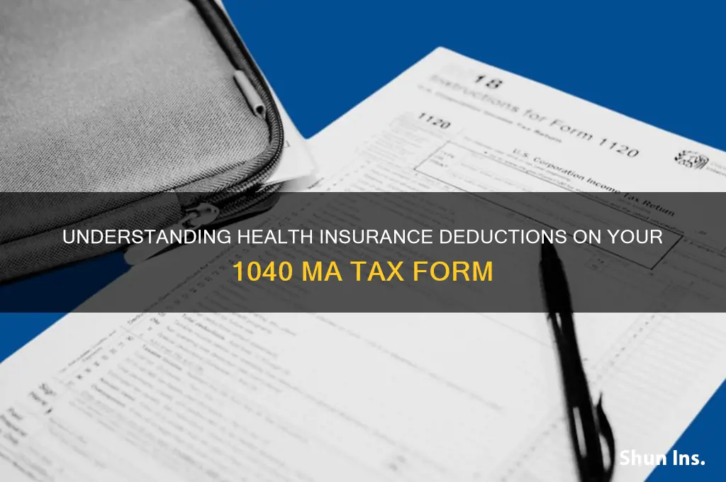 what health insurance on 1040 ma