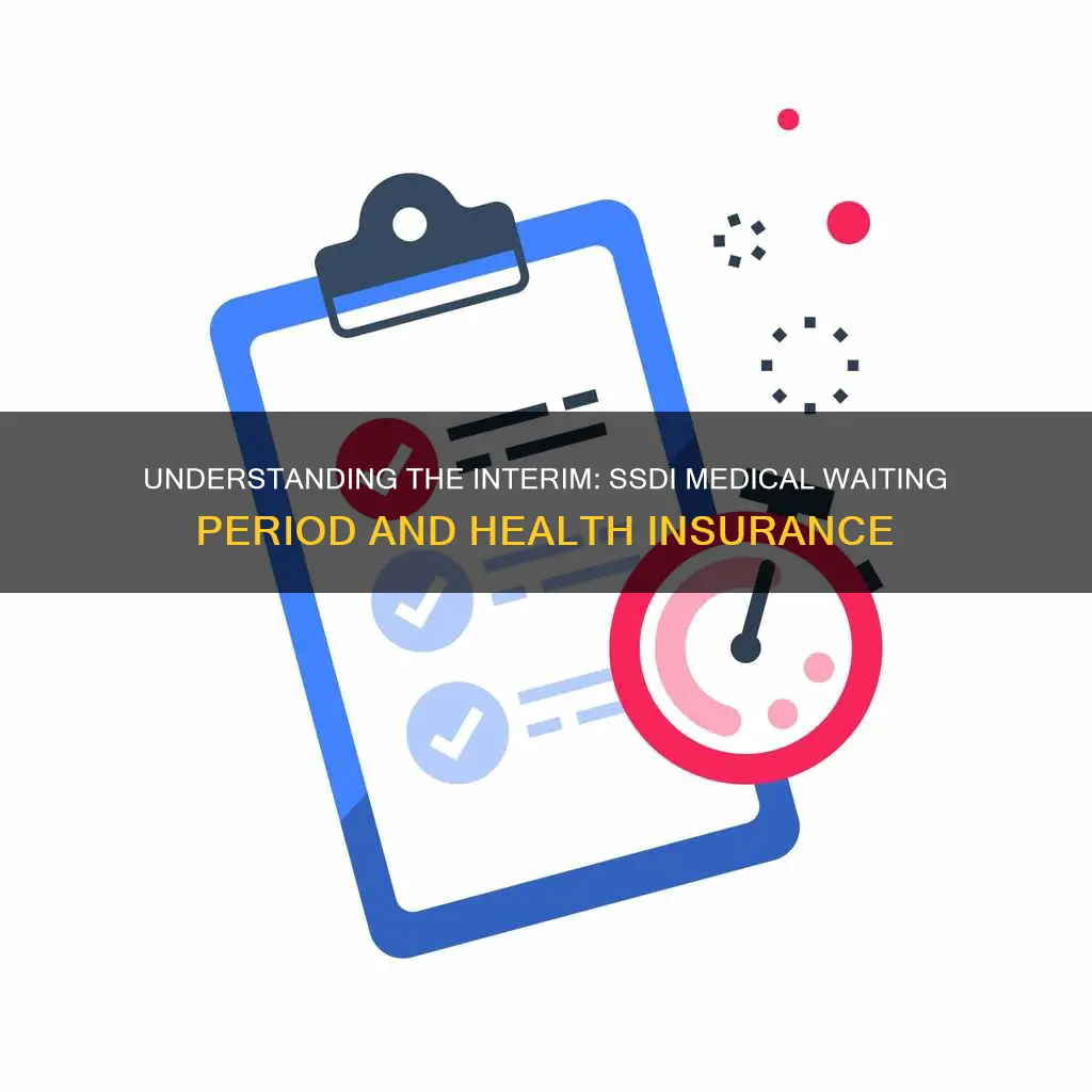 what health insurance ssdi interim medical waiting period