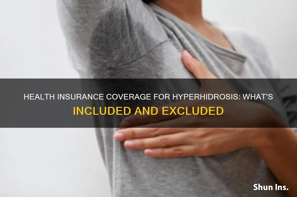 what health insurances cover hyperhidrosis