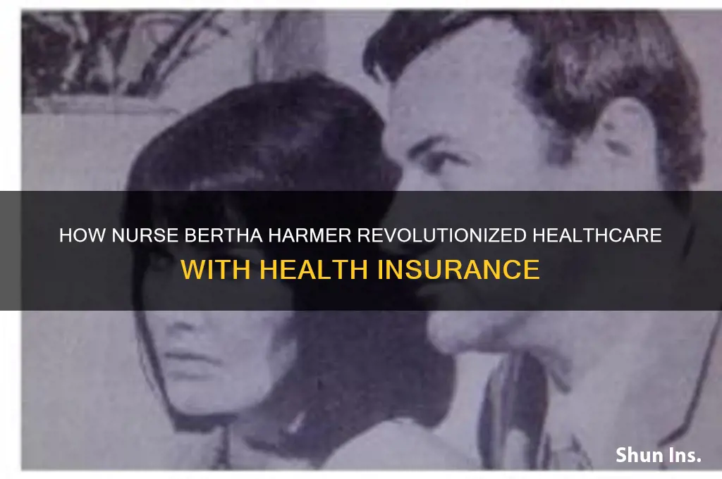 what historical nurse founded health insurance