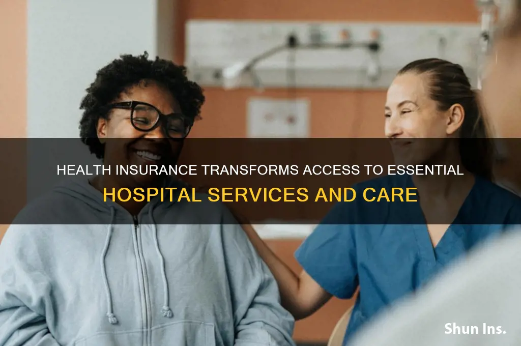 what hospital services have benefited from health insurance