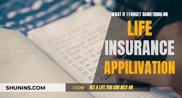 Life Insurance Applications: Remembering the Small Details