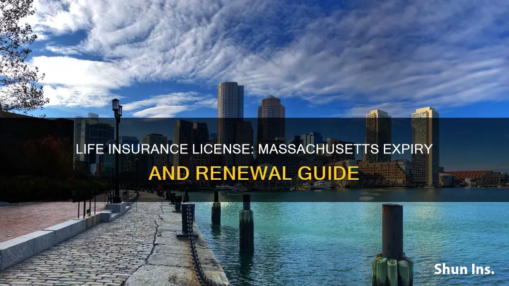 what if my life insurance license expires massachusetts