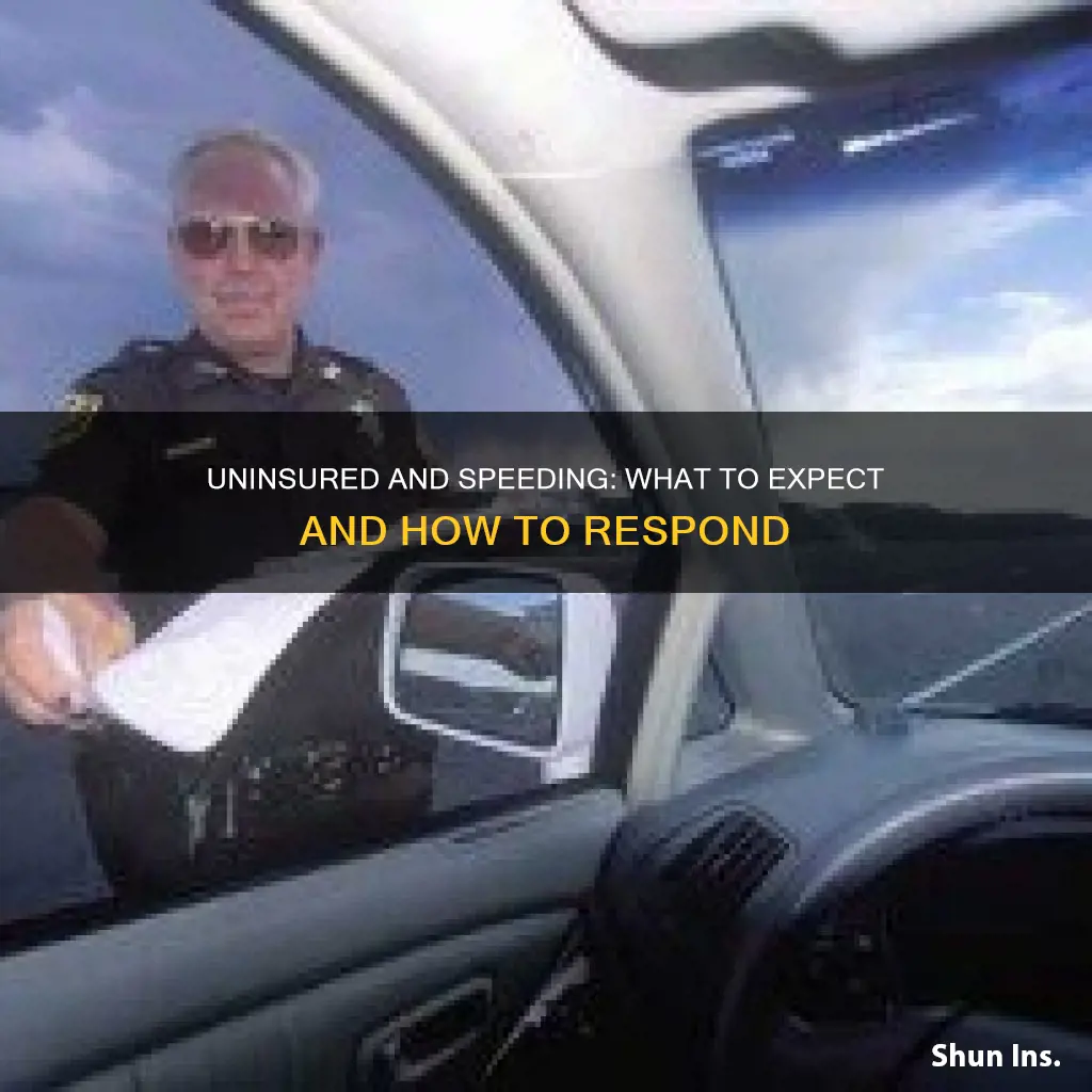 what if not insured speeding ticket