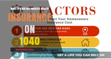 Consequences of Omitting Health Insurance Details on Your 1040 Form