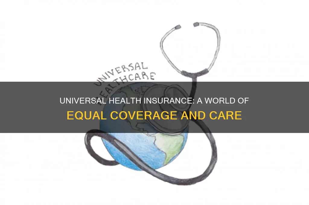 what if we all had tthe same health insurance