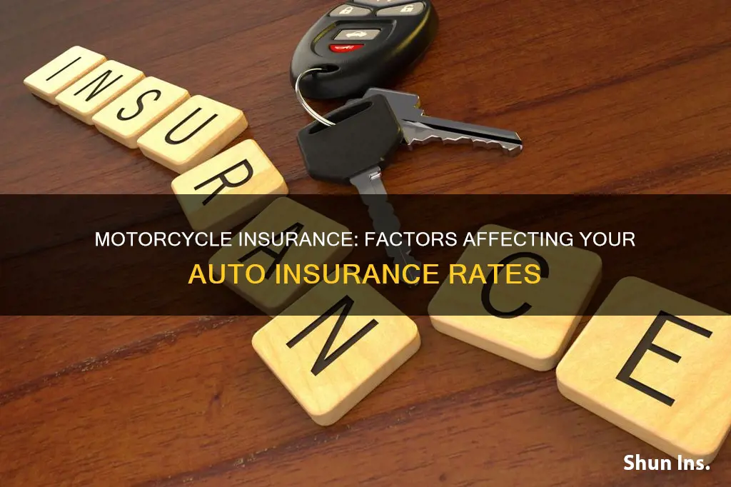 what impacts motorcycle insurance auto insurance