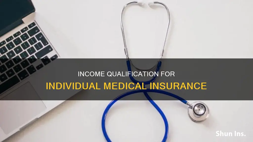 what income counts for qualification for individual medical insurance