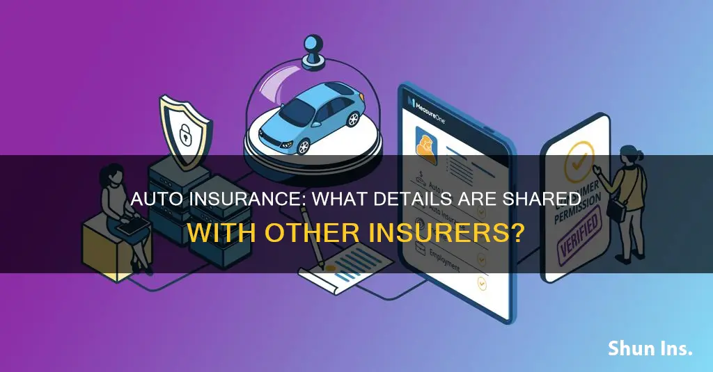 what info will my auto insurance disclose to other insurance