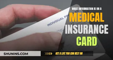 Understanding Your Medical Insurance Card